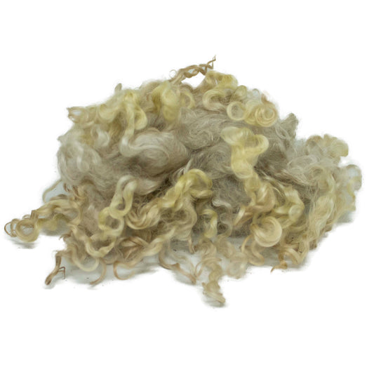 Wensleydale Wool Locks (85) | Blonde, Beige, Grey, Strawberry Blond | 14g