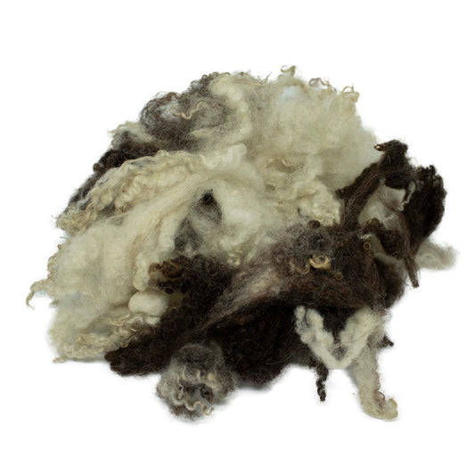 Jacob Sheep's Fleece (82) - Hand-Washed Brown Beige Cream 14g