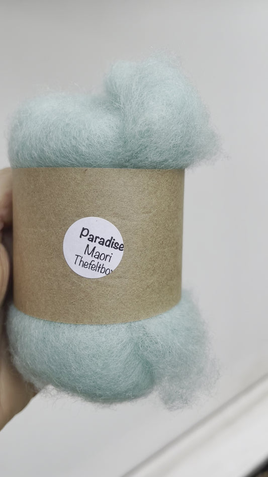 Carded Felt Wool Needle Felting Carded Batt Maori DHG Paradise