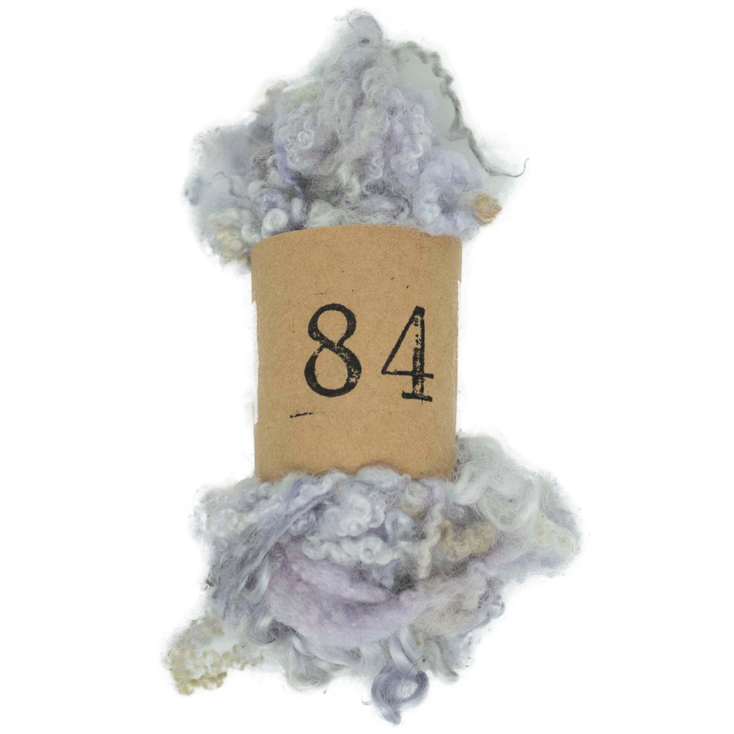 Bluefaced Leicester Wool Locks (84) Fleece Dusky Lilac, Purple, Violet | 14g