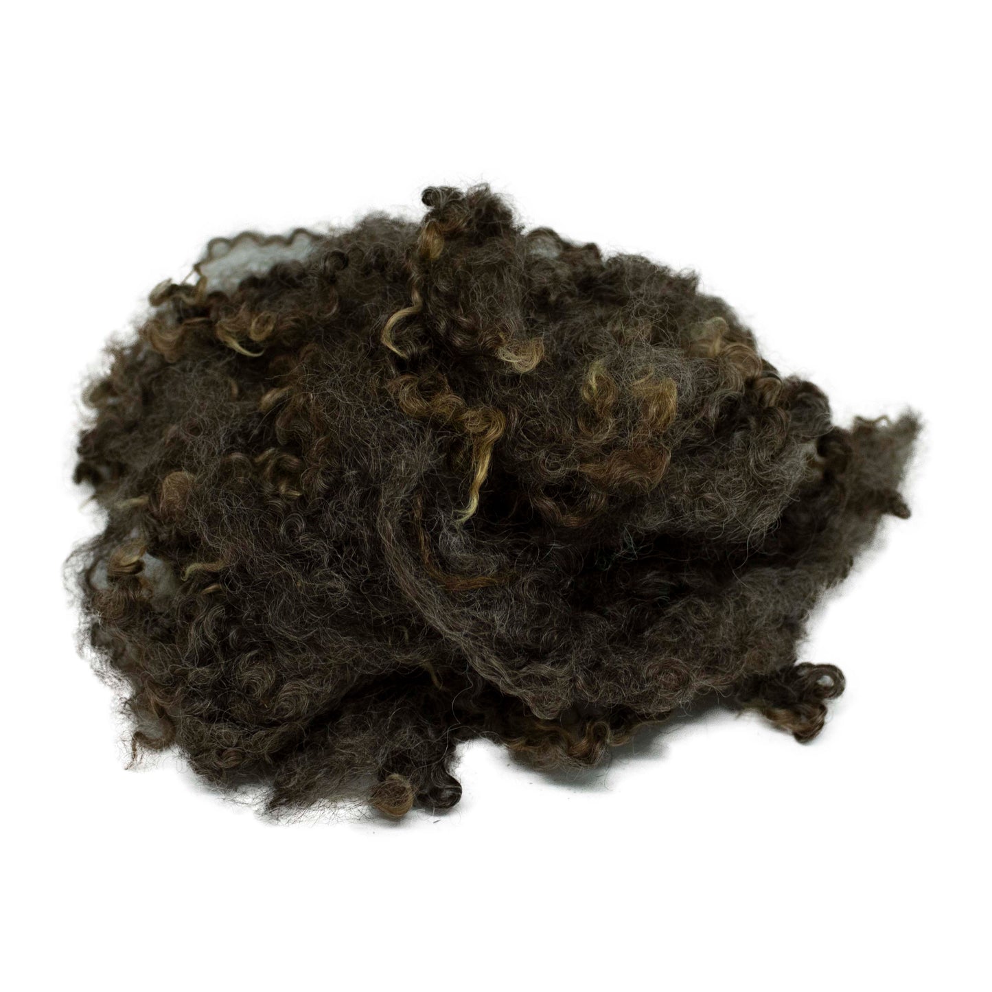 Natural Brown Wensleydale (87) Wool Locks Mixed Shades |28g Fleece