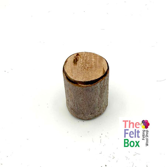 Natural Wooden Logs – Needle Felting & Miniature Scene Accessory