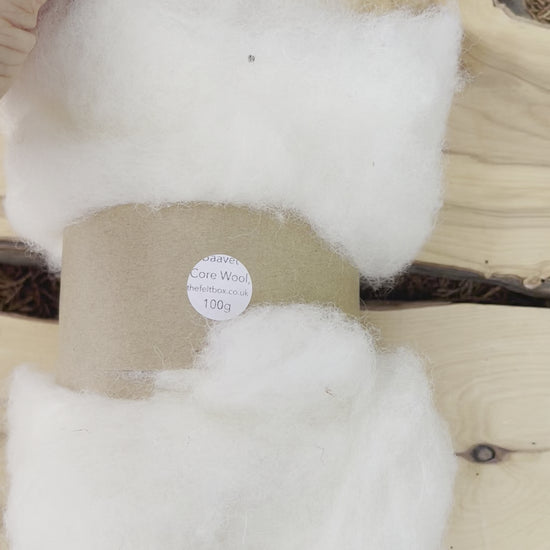 Core Wool Needle Felting Carded Batting Bulky Base Wool Felt Baavet Cr –  The Felt Box