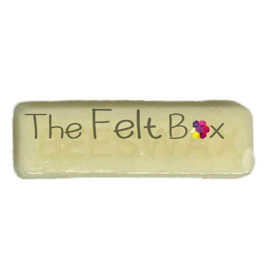 Solid Beeswax Block for Needle Felting Armature and Detail Work