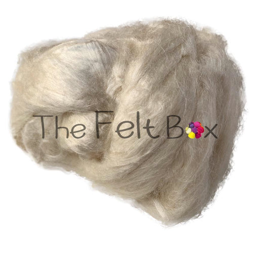 Silk Brick Tussah Craft Silk Fibre Thick Sliver Shiny Texture Effect Hair