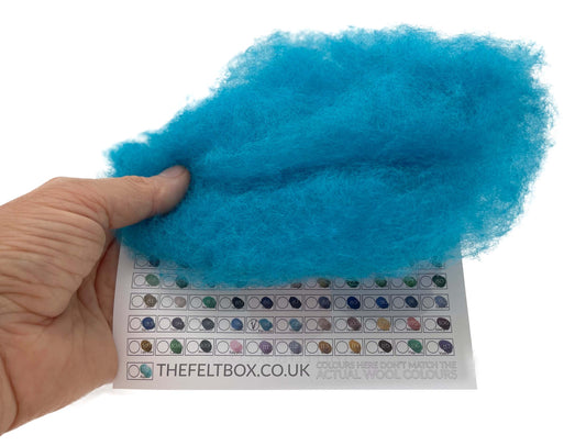 Carded Felt Needle Felting Wool Batting The Felt Box Free Sample UK only