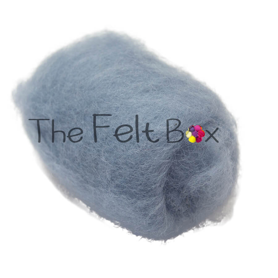 Carded Wool For Felting, Needle Felting Batting, Cloud  ( 112 )