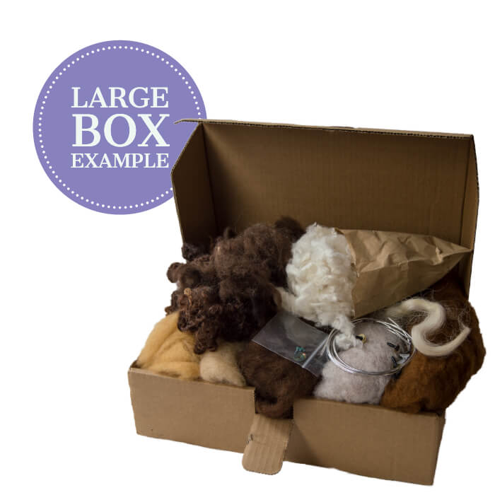 Needle Felting Subscription Box (posted after 20th of every month)