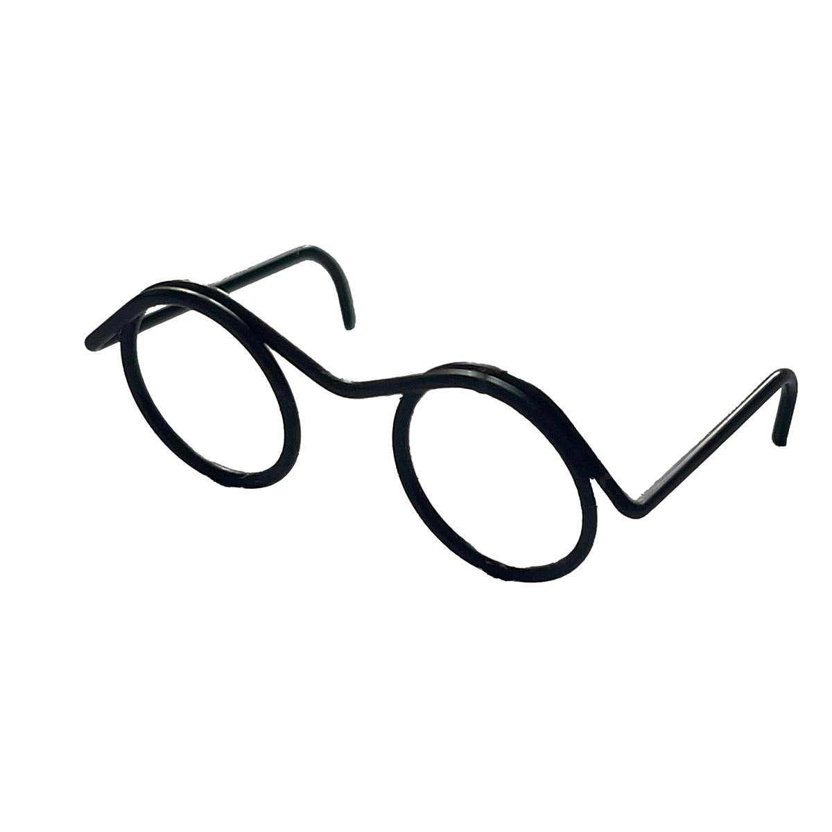 Spectacles Glasses for Needle Felting Black W 32 mm
