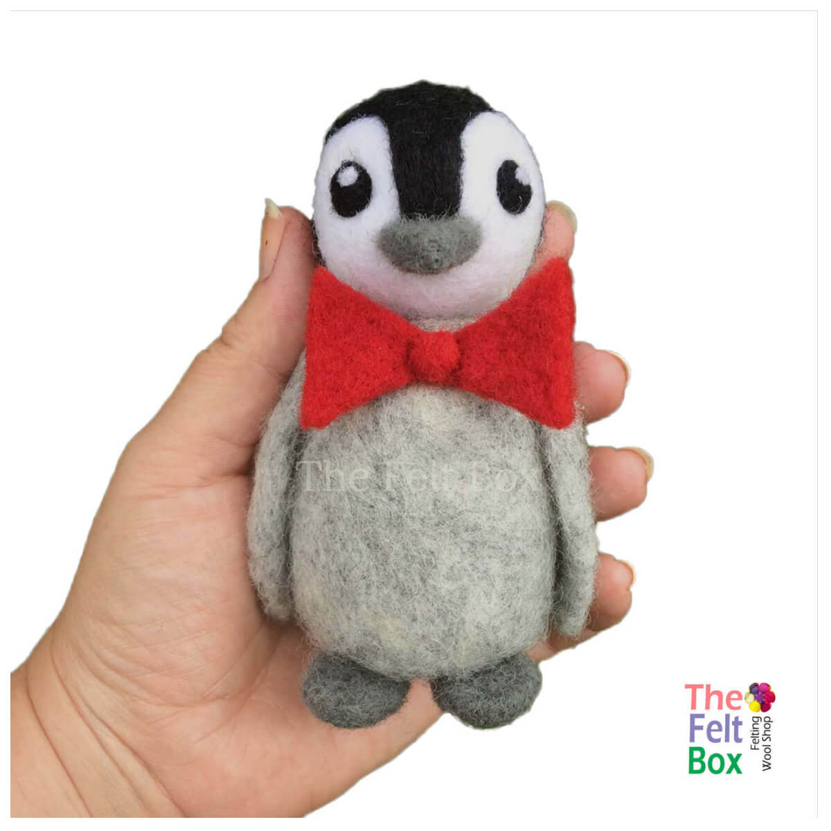 Needle Felting Kit- Pip's Penguin Parade by Sarah Brown. Makes Four