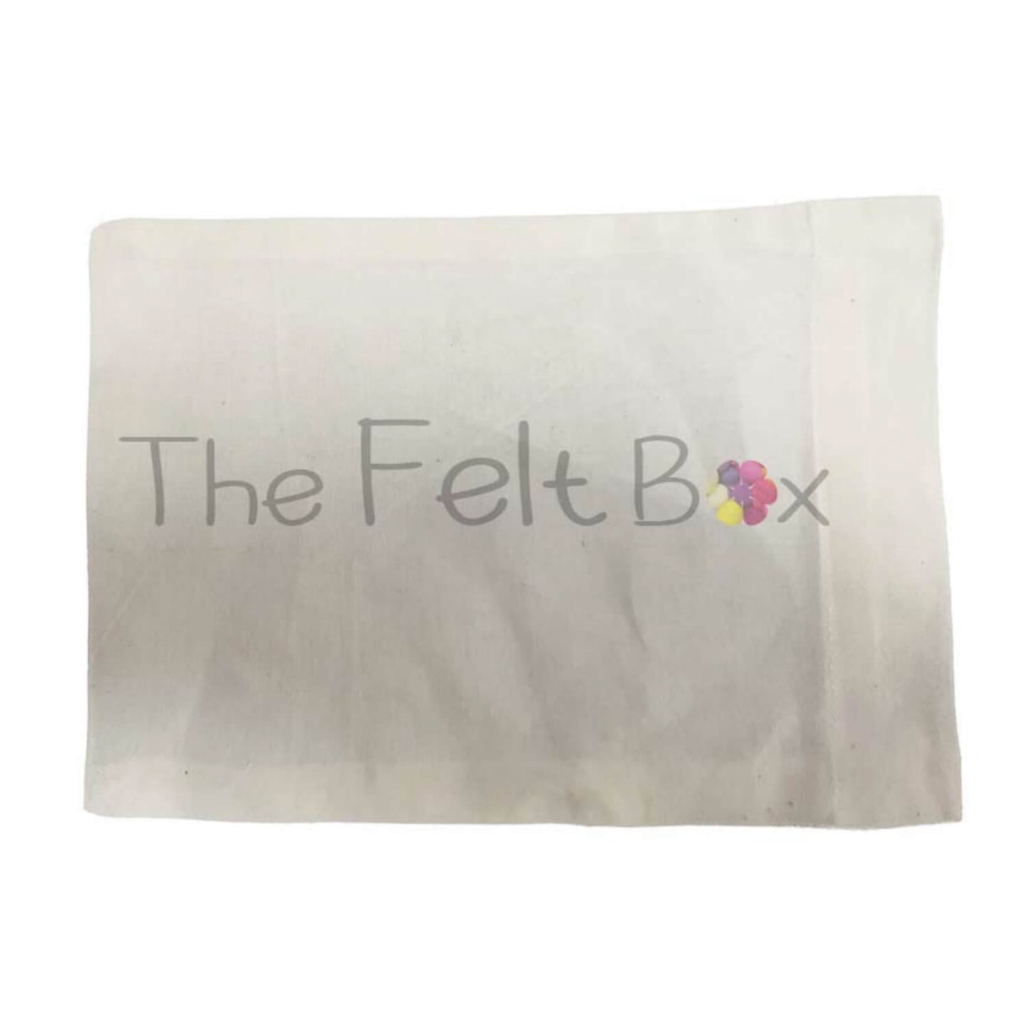 Small Needle Felting Rice Bag for Filling - 100% Cotton, plastic free, eco alternative to foam mat.